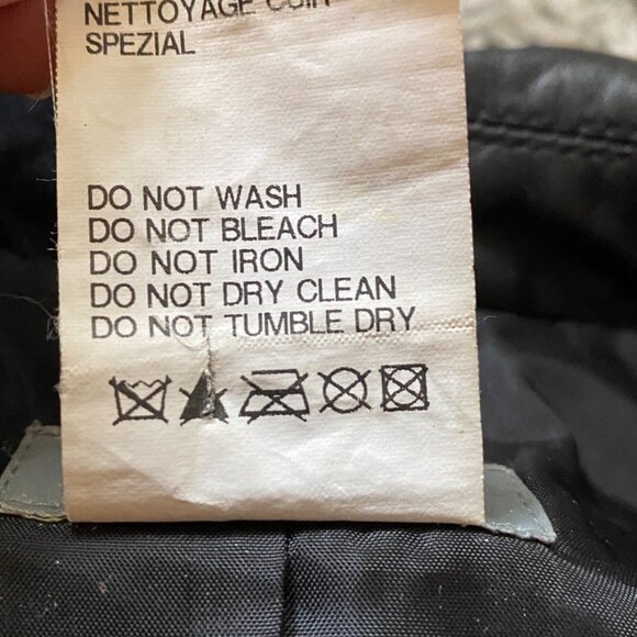 Steilmann Leather Bomber Jacket | Excellent Condition | Women's Outerwear - Picture 14 of 15